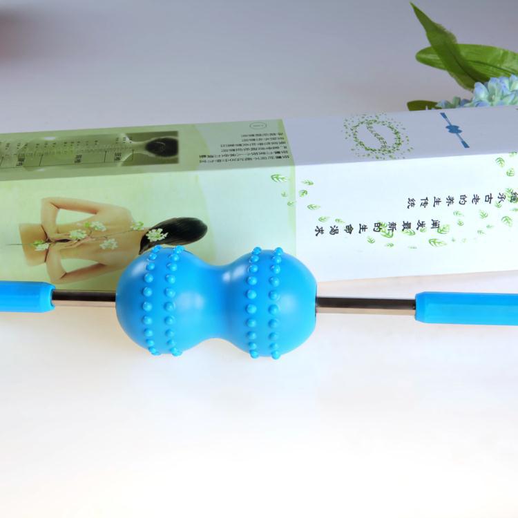 Оптовая продажа массажер для облегчения боли в спине роликовый массажер для мышц с арахисовыми шариками