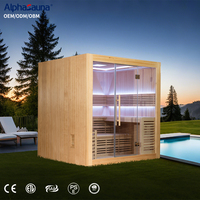 Dôme de sauna infrarouge, sauna infrarouge pour 4 personnes, sauna infrarouge lointain