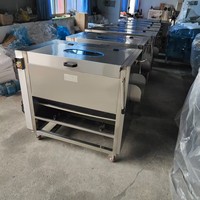 Elektrische gemotoriseerde HD-45 zware multifunctionele commerciële industriële groenteborstel schiller wasmachine haarverwijderaar