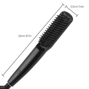 Anti-brûlure Premium meilleure barbe lisseur brosse professionnel rapide électrique hommes ionique chauffé lissage peigne <span class=keywords><strong>Kit</strong></span> pour voyage - Product Image 3