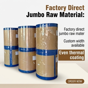ม้วนกระดาษจัมโบ้คุณภาพสูงขนาด 400 มม.-790 มม. สำหรับเครื่องบันทึกเงินสด - Product Image 2