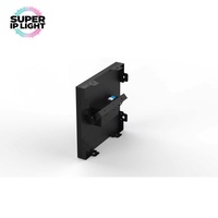 Panneau lumineux matriciel LED doré 7x7, 441 LED RGB 3-en-1 + 49 perles de lampe dorées, contrôle DMX RDM par pixel pour spectacle scénique, théâtre, événement