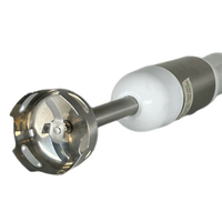 Mixeur plongeant SENFE 400W avec commandes à bouton-poussoir, capacité de 0,3 à 0,5 L, boîtier en plastique, 2 vitesses, fonction de broyage pour usage domestique