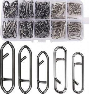 1 unidad de clips de pesca de polipropileno resistente al agua de alta resistencia, conectores rápidos para señuelos, herramienta manual fácil para crankbaits y poppers - Product Image 1