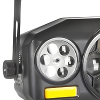 Projecteur de scène Bee Eye LED à tête mobile DMX512 avec laser couleur et stroboscope pour discothèque, bar, KTV