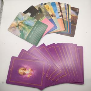 Cartes Oracle Guidage Quotidien <span class=keywords><strong>Anges</strong></span> Impression Personnalisée de Haute Qualité Oracle Deck Cartes de Tarot de Haute Qualité avec Boîte Magnétique - Product Image 3