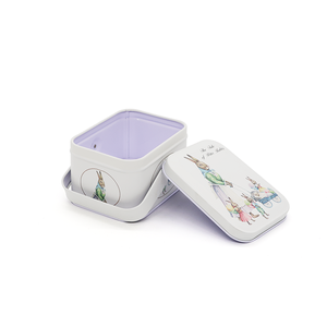 Festival de Pascua Almacenamiento de alimentos Latas de hojalata Caja de metal con asa Regalo Galleta Caramelo Caja de lata de chocolate - Product Image 2