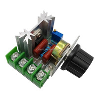 Vitesse de gradation de thyristor haute puissance 2000w 220V gradateur de thyristor SCR régulateur de contrôle de température de tension électronique