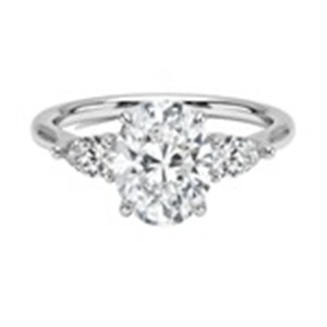 Elegant Bridal <b>Crystal</b> Engagement <b>Ring</b> White Silver Color Fashion Jewelry Romantic Wedding Proposal Gift <b>Ring</b> for Women - Product Image 4