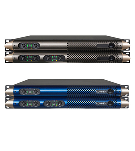 Amplificador 1U 4 Saluran 4x350W Amplificador Daya Berkualitas Tinggi System Suara Digital Kelas D - Product Image 1
