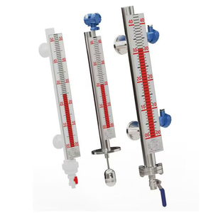 Dwel LSF Side Top Gắn Từ Flap Đo Mức Hiển Thị Chỉ Số <span class=keywords><strong>Meter</strong></span> Transmitter Với 4-20MA Cho Xe Tăng Tách Tàu - Product Image 3