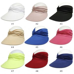 Visera de Playa de Ala Ancha para Mujer, Primavera y Verano, Protección UV, para Deportes al Aire Libre - Product Image 6