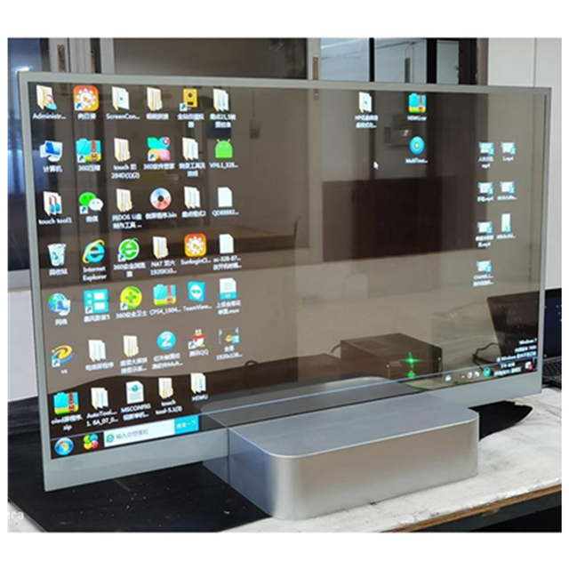 55 Inch Ultra Thin 4K Advertising Display Oled Transparent Screen