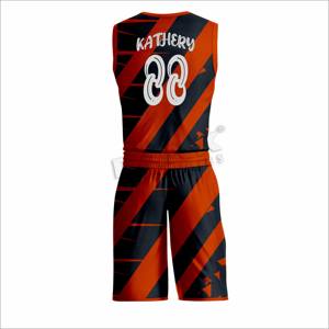 Uniforme de basket-ball de qualité supérieure uniforme de basket-ball à séchage rapide pour hommes uniforme d'équipe de basket-ball à manches courtes - Product Image 3