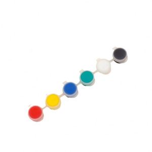 Manufacturer Supplies 12-Color Student Art Painting Coloring Plaster Doll Paint Strips 6-Piece Kidsren's Acrylic Craft Supplies - Product Image 2