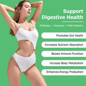 Capsules Probiotiques pour Femmes D-Mannose Canneberge Vitamine C B6 Équilibre du pH Féminin Soutien Digestif Supplément Probiotique Féminin - Product Image 6