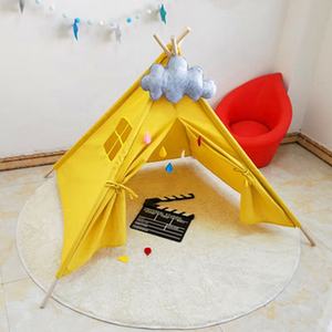 Intérieur Extérieur Jouet en Bois Massif <span class=keywords><strong>Tipi</strong></span> Tentes pour Enfants Tente pour Enfants Intérieur de <span class=keywords><strong>Voiture</strong></span> Tente de Décoration pour Enfants - Product Image 4