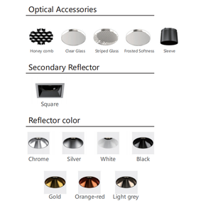 KHÁCH SẠN Độc Đáo <span class=keywords><strong>Downlight</strong></span> Chìm Trimless <span class=keywords><strong>Led</strong></span> Downlights 12W Quảng Trường Điều Chỉnh Chìm Dẫn Xuống Ánh Sáng - Product Image 6