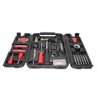 Ensemble d'outils ménagers de 142 pièces, kit d'outils en promotion, vente chaude, outils à main avec marteau, tournevis, couteau utilitaire