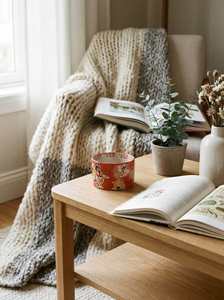 Tasses à café, thé au lait et desserts en brocart rouge style peinture à l'huile vintage French <span class=keywords><strong>Table</strong></span> <span class=keywords><strong>Passion</strong></span> - Product Image 5