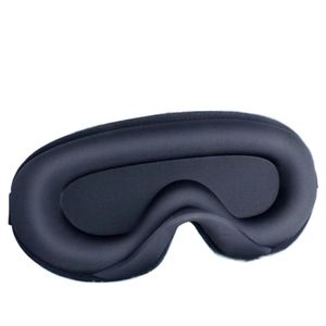 Masque de voyage pour les yeux en mousse à mémoire de forme souple, en tricot de coton réglable, occultant la lumière, personnalisé, 3D, pour extension de cils - Product Image 2