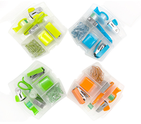 Ensemble de papeterie promotionnelle personnalisée Cadeau marketing Produits de marque Ensembles de cadeaux d'activités Sacs en PVC avec logo personnalisé Cadeau d'affaires Stylo à bille