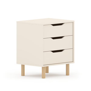 Mobilier <span class=keywords><strong>de</strong></span> chambre à coucher moderne et luxueux-<span class=keywords><strong>Coiffeuse</strong></span> simple à 3 tiroirs Coffre modulaire <span class=keywords><strong>Table</strong></span> <span class=keywords><strong>de</strong></span> <span class=keywords><strong>nuit</strong></span> simple à assembler au chevet - Product Image 6