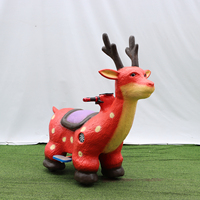 Scooter Électrique Personnalisé pour Enfants, Modèle Animal, Siège Sûr, Utilisation Intérieure/Extérieure, Parc d'Aventures, Centre Commercial