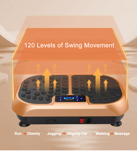 Plaque vibrante 2025 Offre Spéciale pour plate-forme de fitness de massage des pieds pour le drainage lymphatique et la perte de poids - Product Image 3