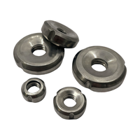 Écrou à souder rond M6 à trois rainures pour tube, insert de manchon interne, bouchon de tuyau en acier au carbone, fabricants de quincaillerie, boulons et écrous