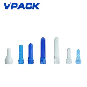 PET plastic bottle preform for sale/ 3025 28mm soda bottle preform/ pco 1881 neck 38mm water bottle capsule PVC BOPP label