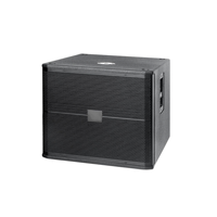 Haut-parleur PA professionnel OEM à large bande de fréquences de 18 pouces pour moniteur de scène et système de sonorisation en direct