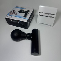 Mini pistolet de Massage de la Prostate Portable Rechargeable matériau ABS Fascia à tête unique force réglable à trois vitesses pour le corps