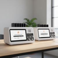 Mietbare Ladestation für geteilte Powerbanks: 6-Port tragbare Ladestation mit QR-Code für kommerzielle Nutzung – Einzelmietung