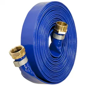 Usine Neetrue Source Fabricant de tuyaux en PVC de haute qualité Tuyau plat Tuyau renforcé de fibres de PVC