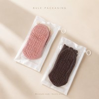 Chaussettes de yoga OEM personnalisées à double nervure, tricotées, antidérapantes, respirantes, confortables, pour le printemps, vente en gros, logo personnalisé