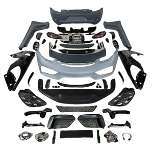 Kit de carrosserie Widebody pour <span class=keywords><strong>Posche</strong></span> Cayman 981 Kit de carrosserie Upgrade 718 GT4 PP Bumper Kit 718 pour Cayman 981 GT4 Style - Product Image 5