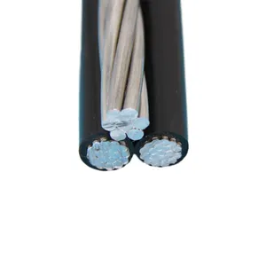 NFC33-209 Standard 0.6/1kV ABC Twisted Cable 3*35 1*54.6 Overhead Stranded Cables