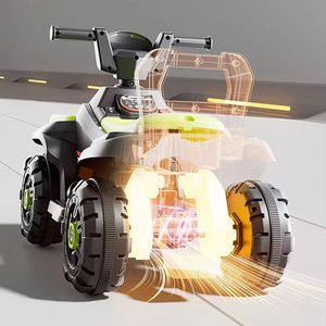 รถ UTV ไฟฟ้าสำหรับเด็กอายุ <span class=keywords><strong>2</strong></span> ถึง 4 ปี โครงสร้างโลหะ ใช้พลังงานแบตเตอรี่ ของเล่นขี่เล่นชายหาด - Product Image 3