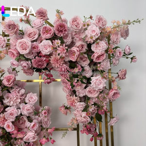 LEDA ของตกแต่งงานแต่งงาน การจัดดอกไม้ ดอกไม้แขวน ดอกไม้ประดิษฐ์สีฟ้าสำหรับงานแต่งงาน - Product Image 2