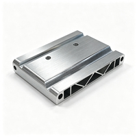 Plaque d'extrémité en aluminium haute résistance sur mesure, directement de l'usine, pour module de batterie prismatique, support de compression pour pack de batteries EV ESS