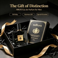 Parfum Arabe de Luxe pour Homme MRUIS 50ml EDP Dubaï, Parfum Boisé Longue Durée, Vente en Gros de Parfums Originaux