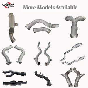 Vortex ท่อกลางความยาวเท่ากันสำหรับ X3M BMW X4M F97 F98 3.0T 2019-2023 2.76 "ท่อไอเสีย - Product Image 6