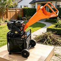 Mini broyeur de bois à tambour avec 2 lames de coupe et 1 lame fixe pour usage agricole