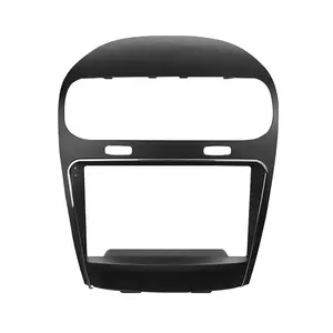 汽车音频面板框架适配器，适用于2012-2014道奇旅程Fait Freemont 9 "大屏幕2DIN仪表板配件面板框架套件