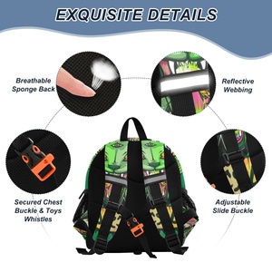 New Arrival Custom Print Toddler <b>Backpack</b> Preschool Kindergarten <b>Child</b> Bookbag Travel Cute Daycare <b>Backpack</b> for Boys Kids - Product Image 3