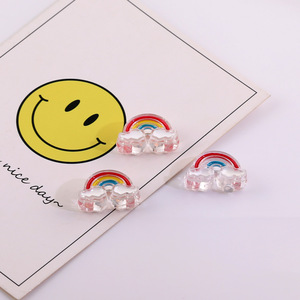Colorful Transparent Acrylic Rainbow <b>Beads</b> For Jewelry Making Scattered <b>Loose</b> <b>Beads</b> Spring 2024 Yiwu Origin - Product Image 4