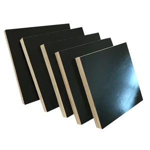 Panneau <span class=keywords><strong>de</strong></span> contreplaqué fait face par film <span class=keywords><strong>de</strong></span> coffrage marin anti-dérapant noir <span class=keywords><strong>de</strong></span> 18mm - Product Image 5