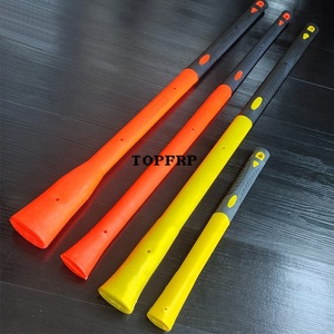 ด้ามจับกันกระแทกกันลื่นแบบกลับด้านเคลือบพลาสติกด้ามจับไฟเบอร์กลาส - Product Image 2