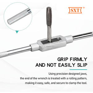 Clé à tarauder réglable, support de tarauds, outils de taraudage et d'alésage pour le travail des métaux, clé à tarauder en alliage de zinc - Product Image 3